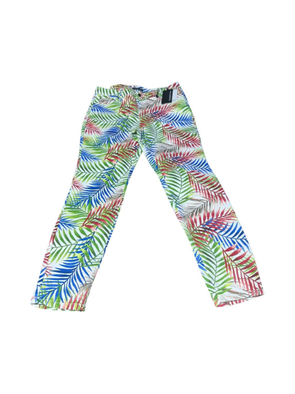 Needle & Cloth Womens Palm Tree Skinny Ankle Pants Size 4 Jeans Multicolored#214